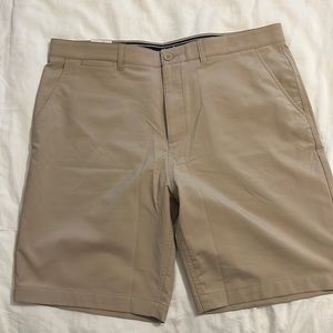 Johnnie-O light khaki shorts NWT